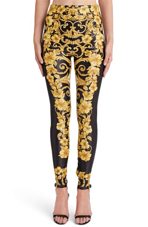 versace women's leggings.